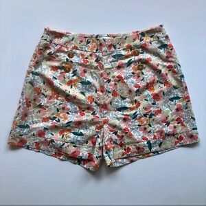 Molly Bracken: floral shorts